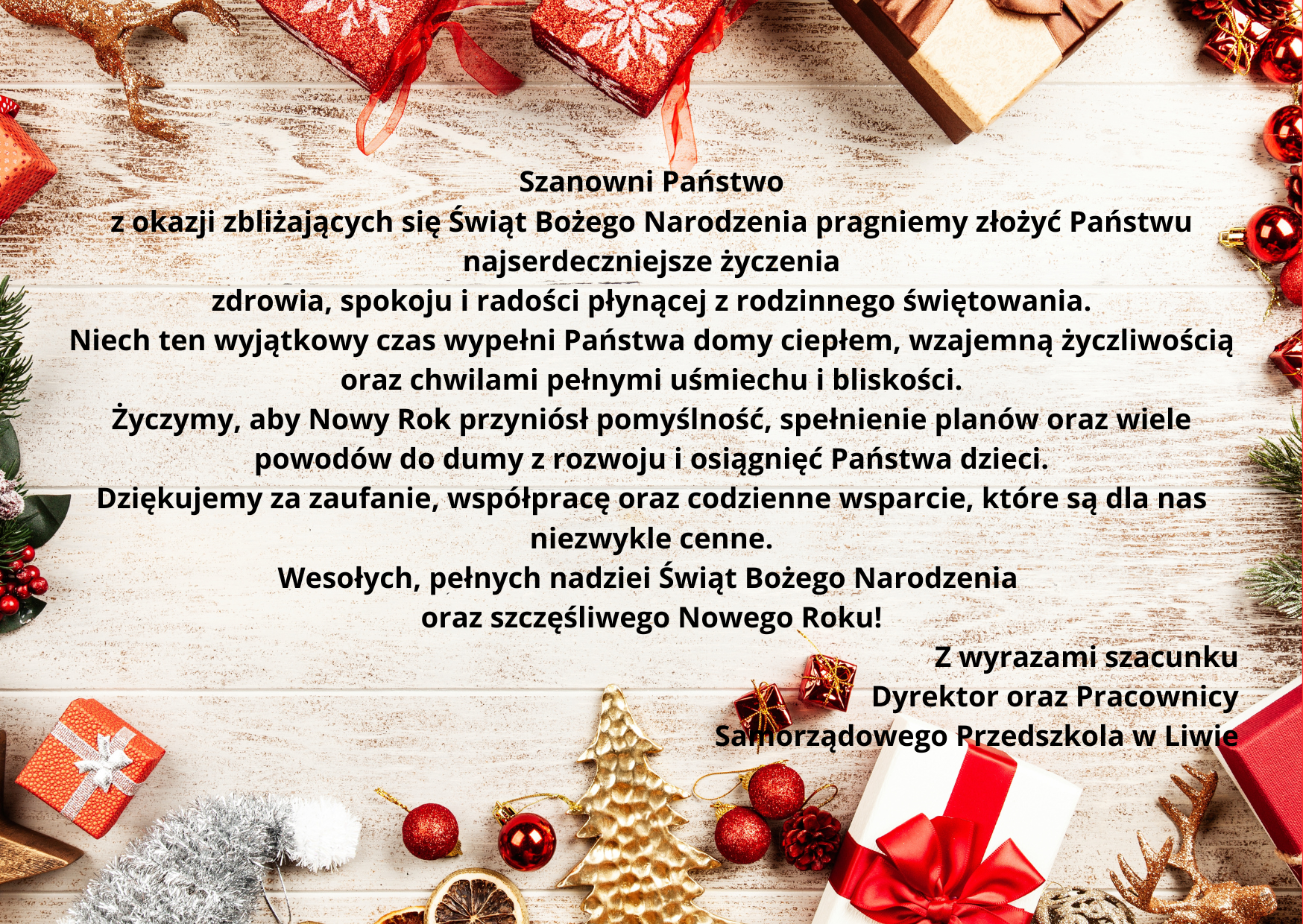 Życzenia dla rodziców